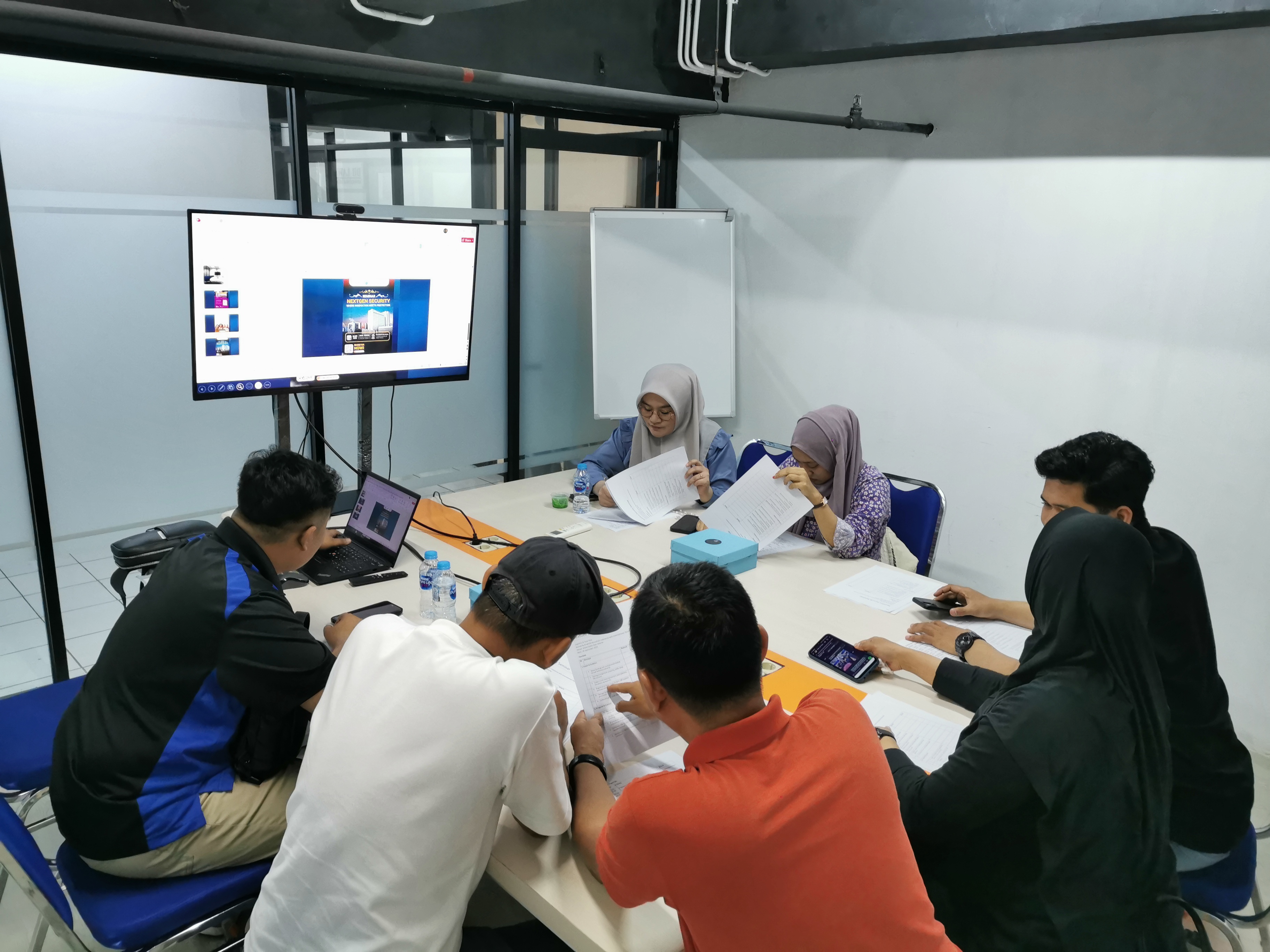 Business consultation meeting